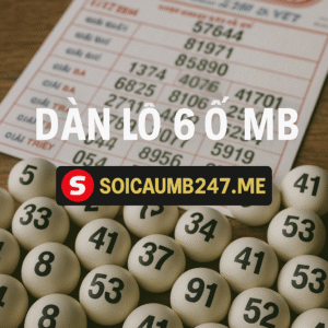 Dàn lô 6 số mb